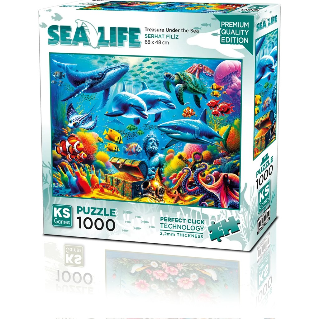 Ks Games Treasure Under The Sea 1000 Parça Puzzle Anne Bebek Oyuncak Fiyatı