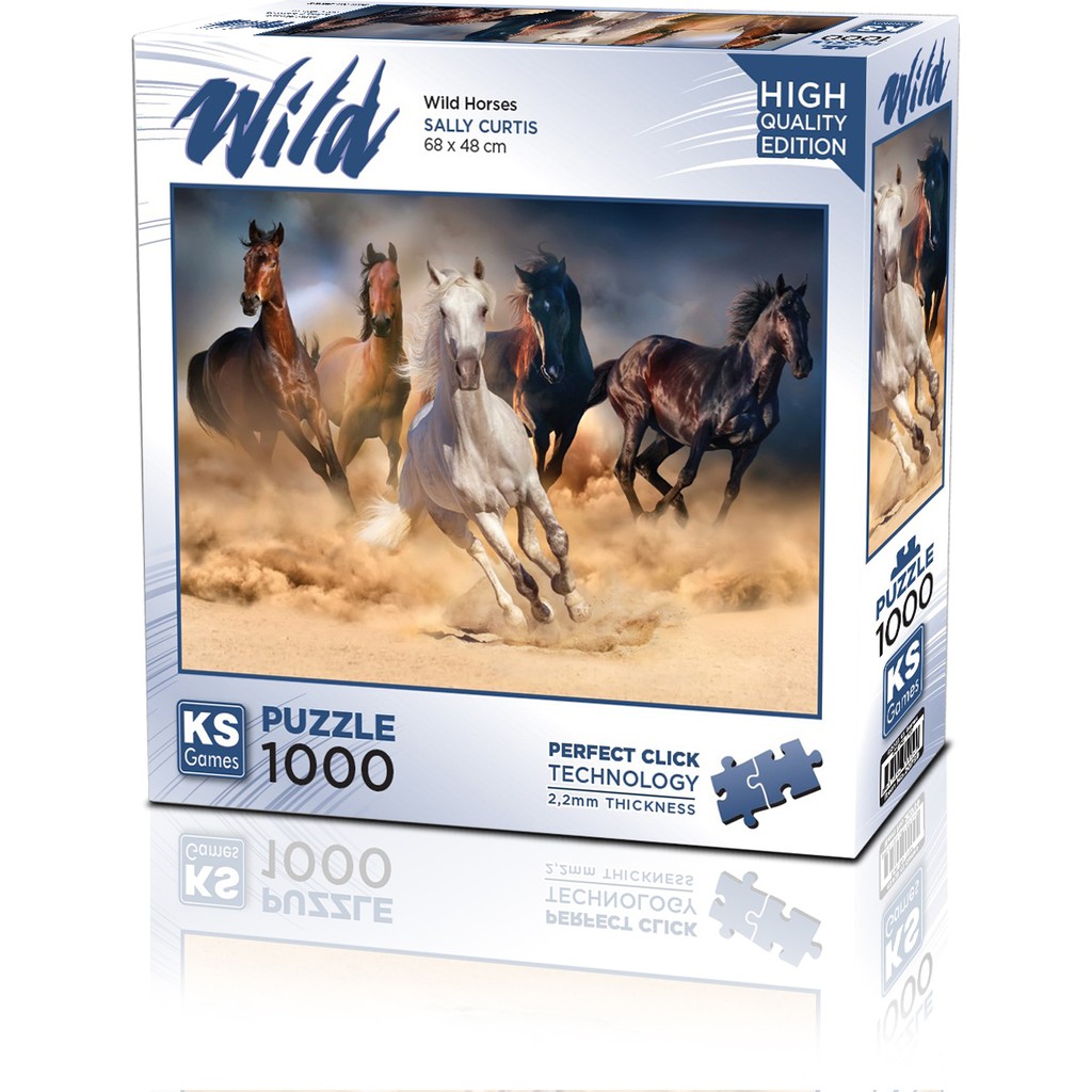 KS Games Wild Horses 1000 Parça Puzzle Puzzle & Aksesuarları Fiyatı