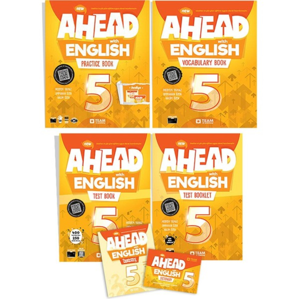 KS Kitap Satıcısı 5. Sınıf Ahead With English Practice-Test Book-Booklet Vocabulary Oracle's Visual Dictionary Team Elt Kaynak Kitapları Fiyatı