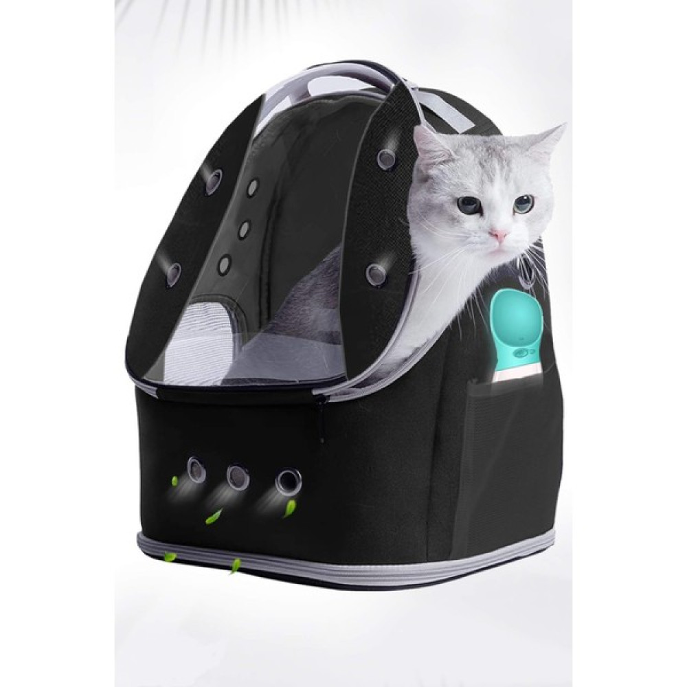 Ksburda Tropheus Çanta Siyah Ufo Kedi ve Köpek Taşıma Çantası 124525200 04872002 - Siyah-Gri Evcil Hayvan Ürünleri Fiyatı