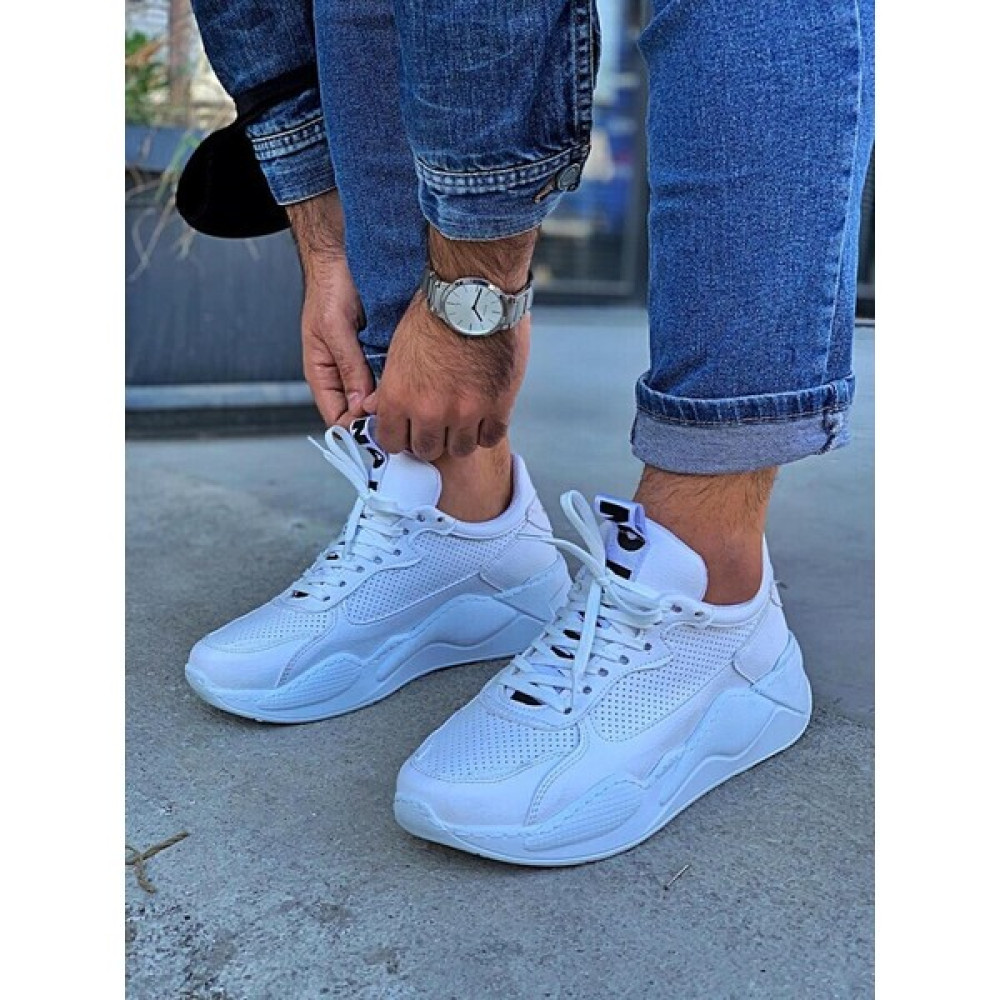 Ksdn Erkek Sneakers Ayakkabı  Beyaz Spor Ayakkabı Fiyatı