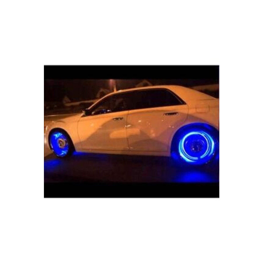 Ksmart 1 Çift Led Işıklı Hareket Sensörlü Mavi Işıklı Bisiklet Araba Motor Sibop Kapağı Lambası Bisiklet Aksesuarları Fiyatı