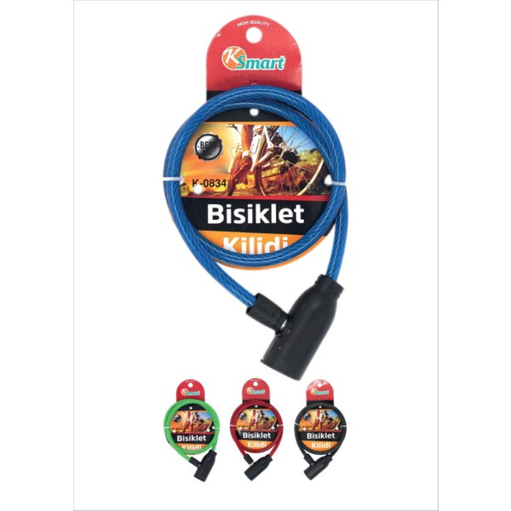 Ksmart Bisiklet Kilidi Ince Ksmart K-0834 Bisiklet Aksesuarları Fiyatı