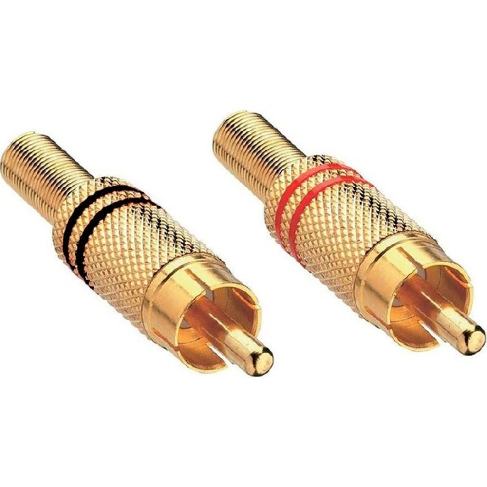 Ksp Rca Fiş Erkek Metal Gold (2 Adet) Elektrik ve Aydınlatma Fiyatı