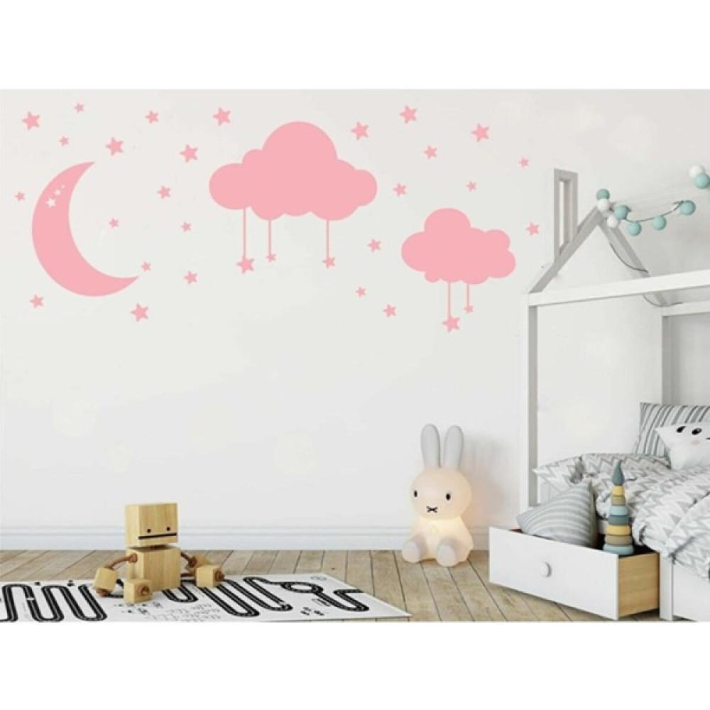 Kt Grup Bebek Çocuk Odası Duvar Sticker - Renkli Bebek Odası Duvar Süsü Fiyatı