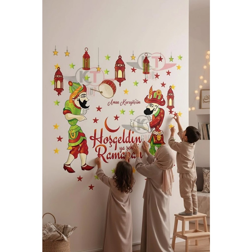 Kt Grup Ramazan Ayı Özel Hacivat Karagöz Mat Görünümlü Sticker Seti - 40 x 100 Cm SSD / Solid State Drive Fiyatı