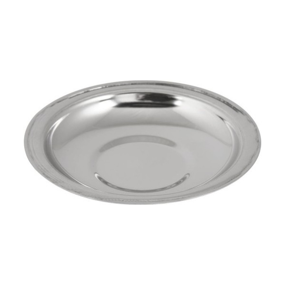KT Home Çay Tabağı Paslanmaz Çelik Çay Tabağı 10 cm 12 Adet 1 Düzine 0,40 mm Mutfak Gereçleri Fiyatı