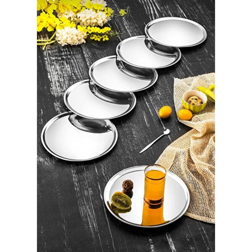 KT Home Tepsi Çay Kahve Servis & Sunum Tepsisi 6 Lı (21,5 Cm) Mutfak Gereçleri Fiyatı