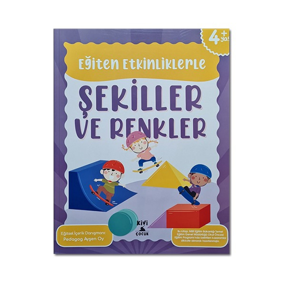 Ktb Kivi Eğiten Etkinliklerle Şekiller ve Renkler Kivi Çocuk Yayınları Okul Öncesi Eğitici & Öğretici Kitaplar Fiyatı