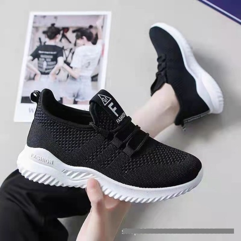 KTGQ Flyknit Günlük Yumuşak Tabanlı Spor Ayakkabı (Yurt Dışından) Kadın Günlük Ayakkabıları Fiyatı