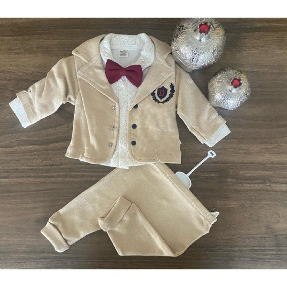 KTM Giyim Papyonlu Bebek Takımı Bebek Giysi Takım Fiyatı