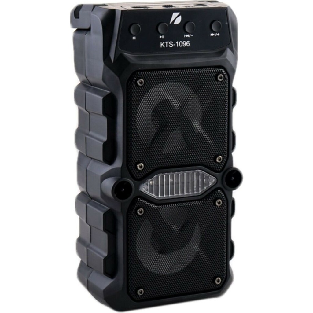 KTS-1096 Bluetooth Parti Hoparlörü - Siyah Bluetooth Hoparlör Fiyatı