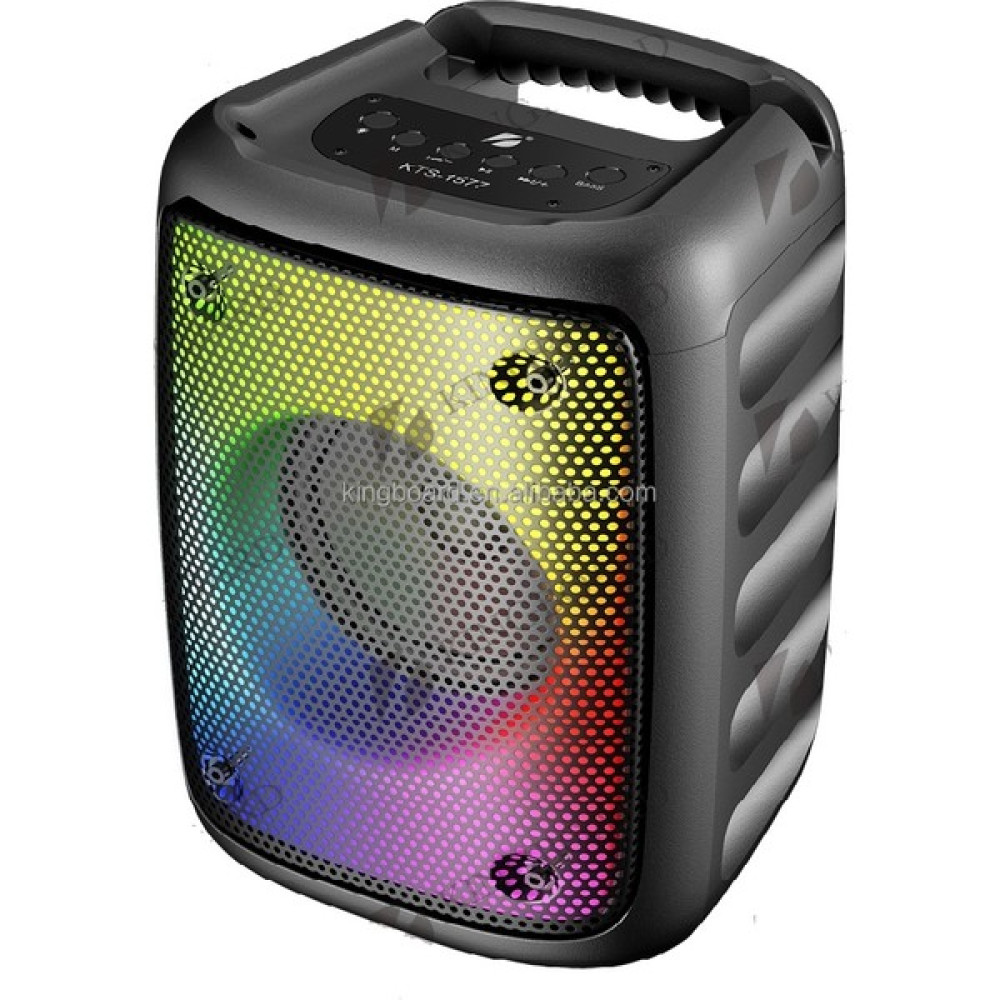 Kts 1576 Rgb Işıklı Big Sound Bluetooth Parti Hoparlör - Siyah Bluetooth Hoparlör Fiyatı
