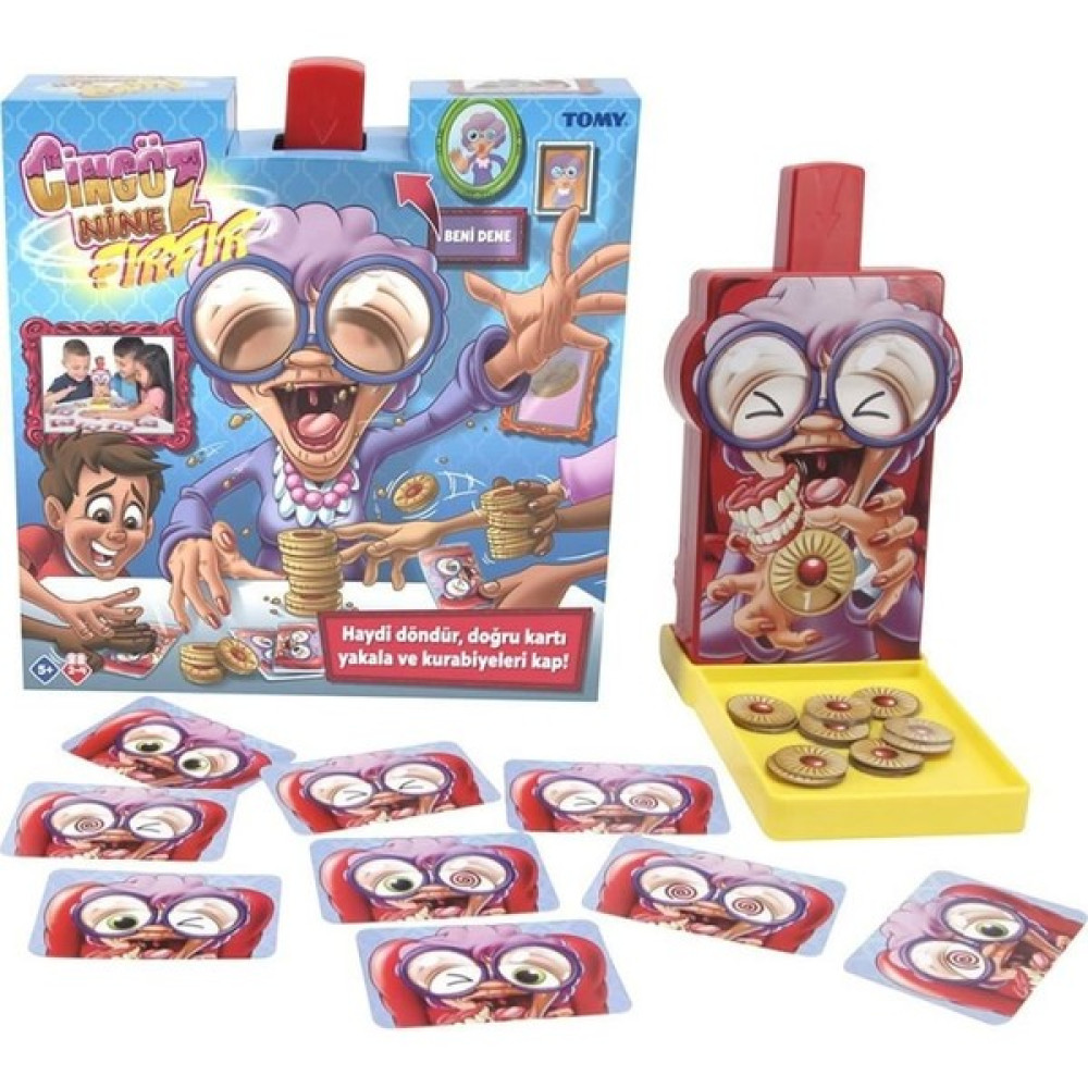 KTYRA52 73114 Tomy Cingöz Nine Fırfır Oyunu Eğitici Oyuncak Fiyatı