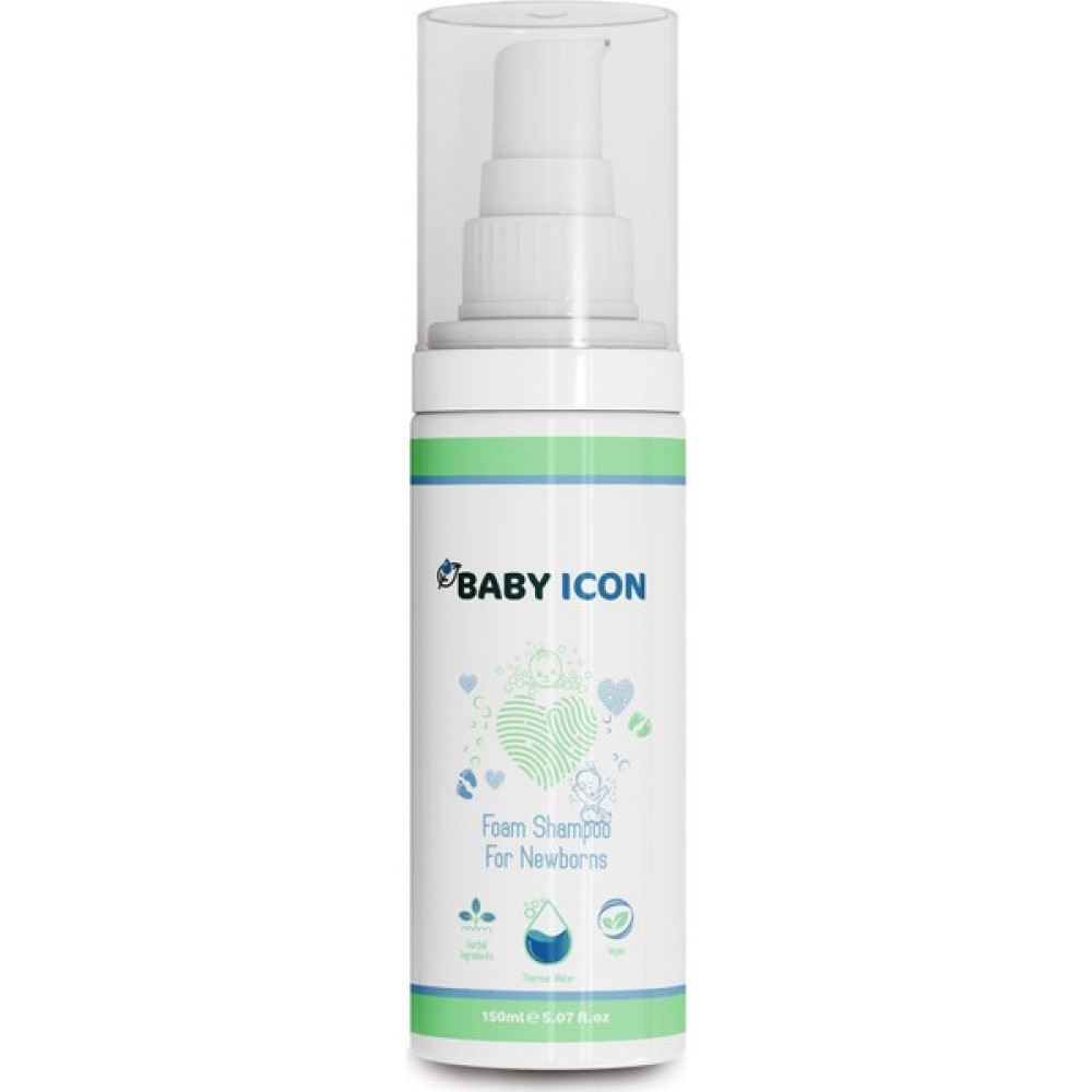 KTYRA52 Baby Icon Yenidoğan Konak Önleyici Köpük Şampuan 150ML Bebek Şampuanı Fiyatı
