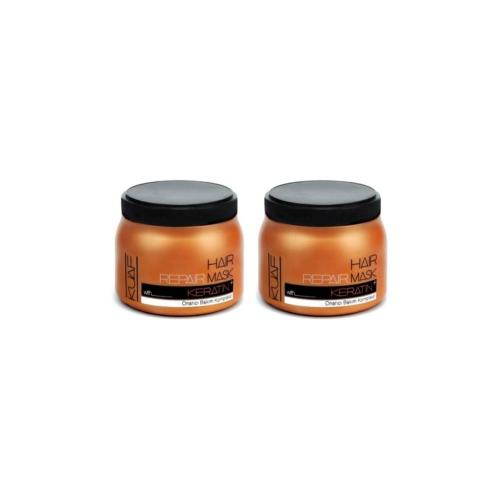 Kuaf Keratin Içerikli Onarıcı Saç Bakım Maskesi 2x500ml Saç Bakım Maskeleri & Serumlar & Spreyler Fiyatı