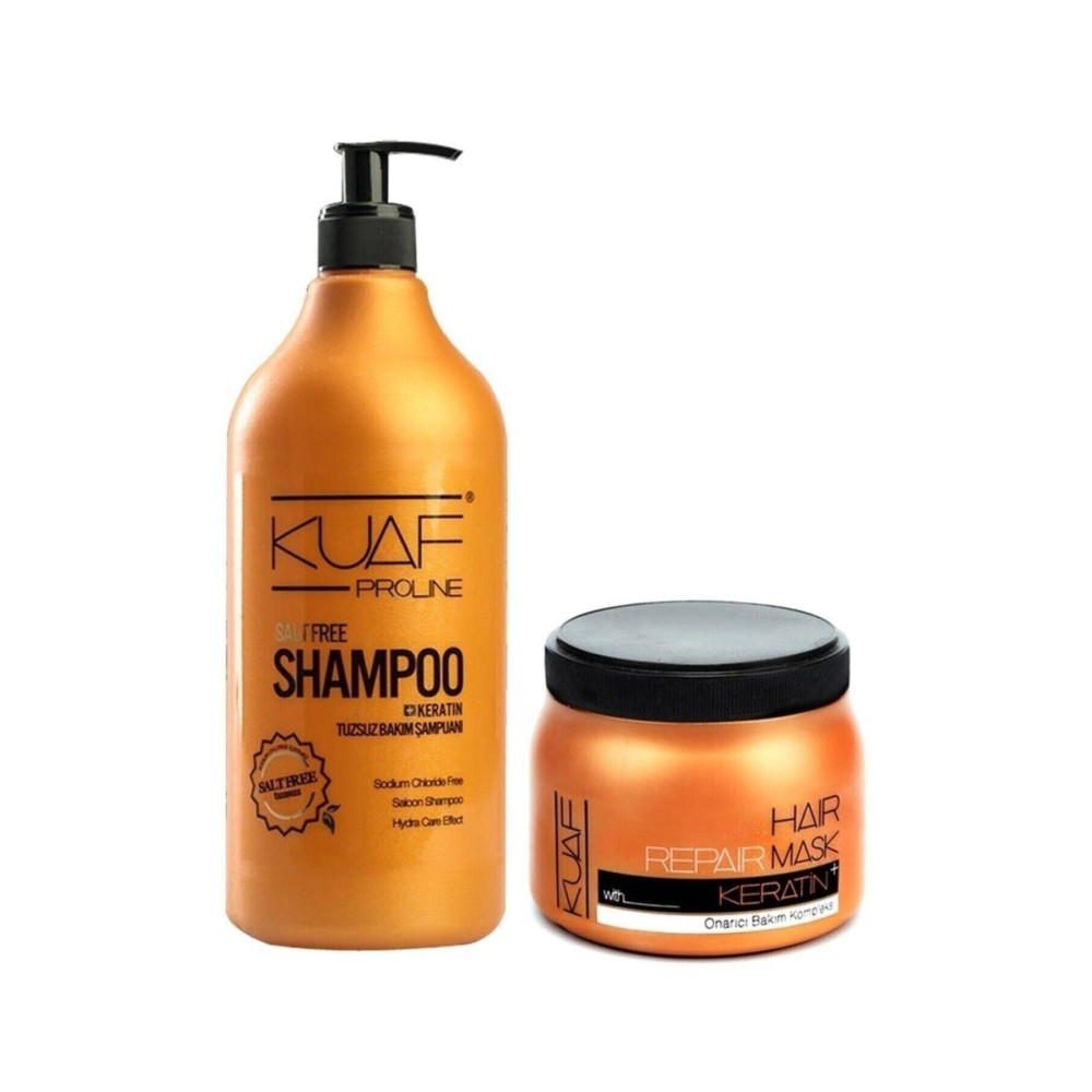 Kuaf Proline Tuzsuz Şampuan 1000 Ml + Keratin Maske 500 Ml Şampuan Maske Ikili Set Şampuan ve Saç Kremi Fiyatı