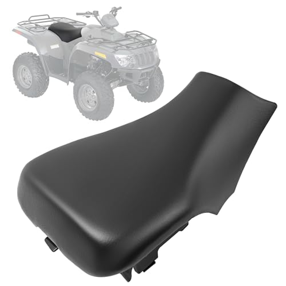 KUAFU ATV Complete Seat Compatible with 2005-2017 Arctic Cat 400 450 500 550 Replacement for 4506-557 Seat Replacement Assembly Black