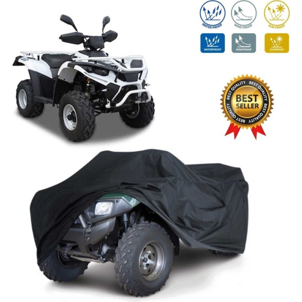 Kuba Hussar 135 Su Geçirmez Atv Brandası Siyah Motorsiklet Brandaları Fiyatı