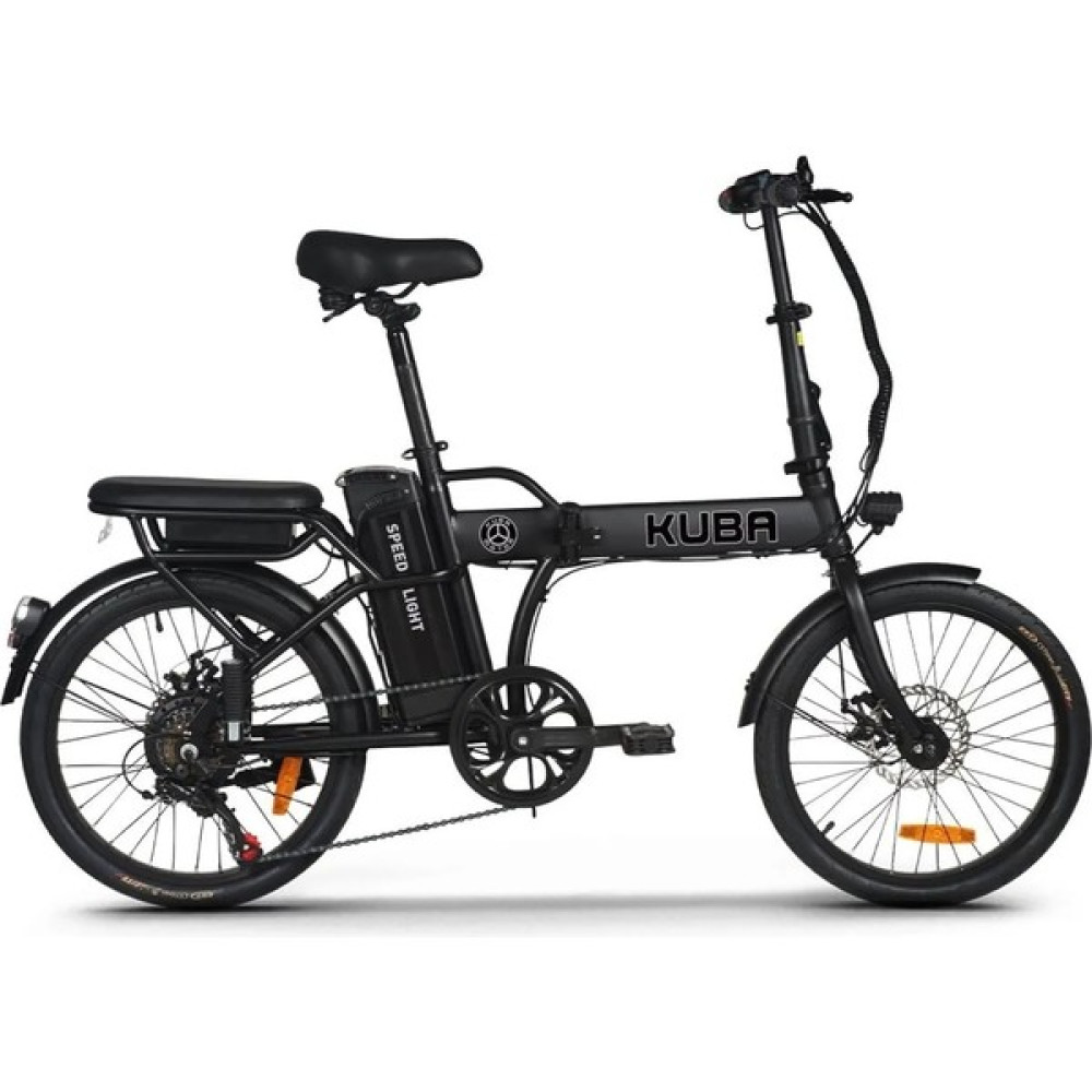 KUBA Speedlight Katlanabilir Elektrikli Bisiklet Gri Elektrikli Bisikletler Fiyatı