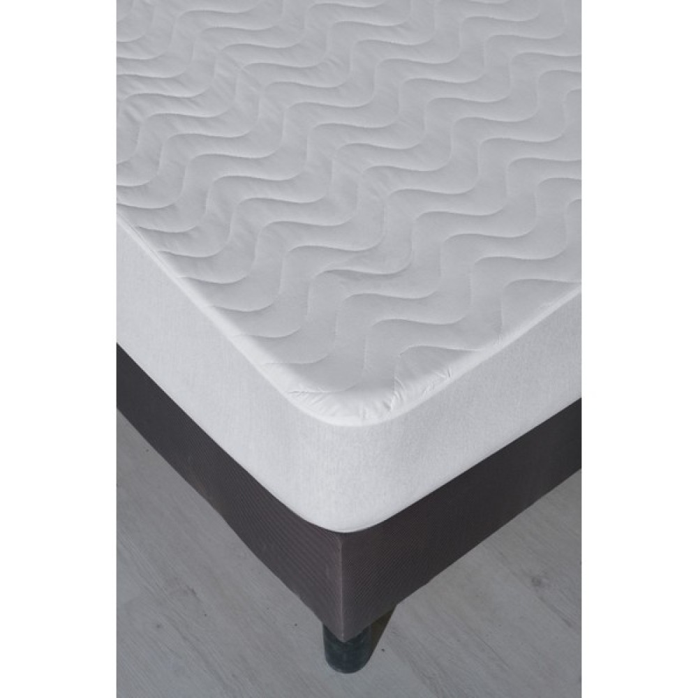 Kubal Home Kapitone Alez Fitted Sıvı Geçirmez Yatak Koruyucu - 160 x 200 cm - Beyaz Alez / Yatak Koruyucu Fiyatı