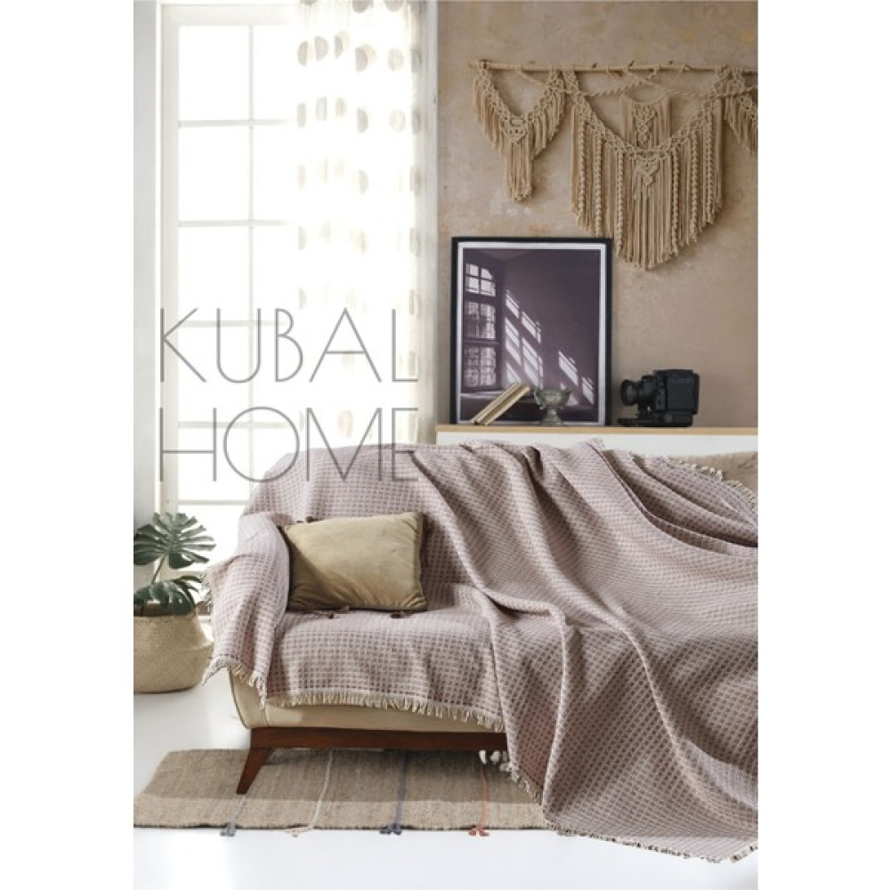 Kubal Home Mürdüm Pamuk Buldan Koltuk Örtüsü 170 x 220 cm Koltuk Kanepe Çekyat Berjer Örtüsü Şalı Koltuk & Kanepe Örtüsü Fiyatı