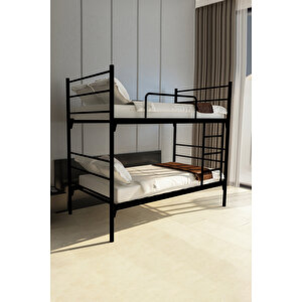 Kubanlife Edgar Metal Ranza - Siyah 90x190 cm Bebek-Çocuk Odası Fiyatı