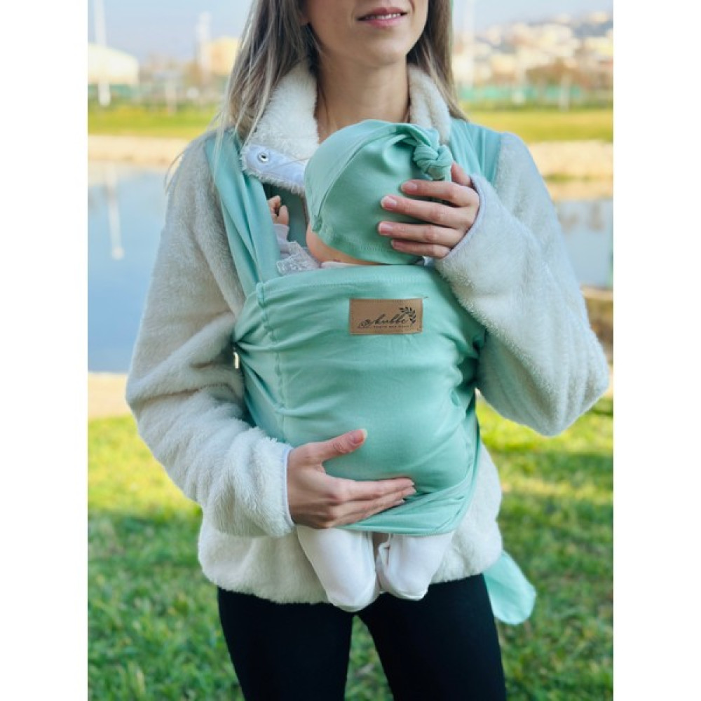 Kubbe Anakucağı Cepli Bebek Taşıma Şalı, Bebek Askısı Sling - Mint Bebek Arabası ve Pusetler Fiyatı