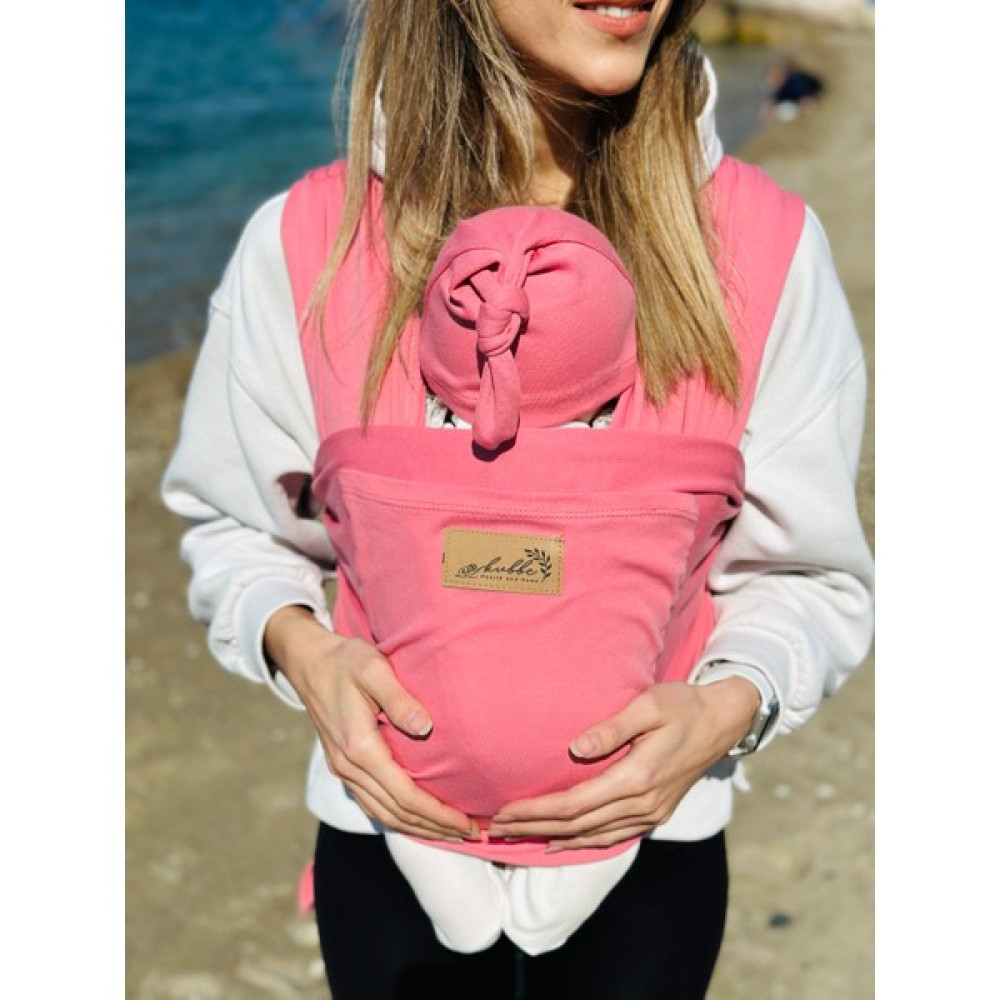 Kubbe Anakucağı Cepli Bebek Taşıma Şalı, Bebek Askısı Sling - Pembe Bebek Arabası ve Pusetler Fiyatı