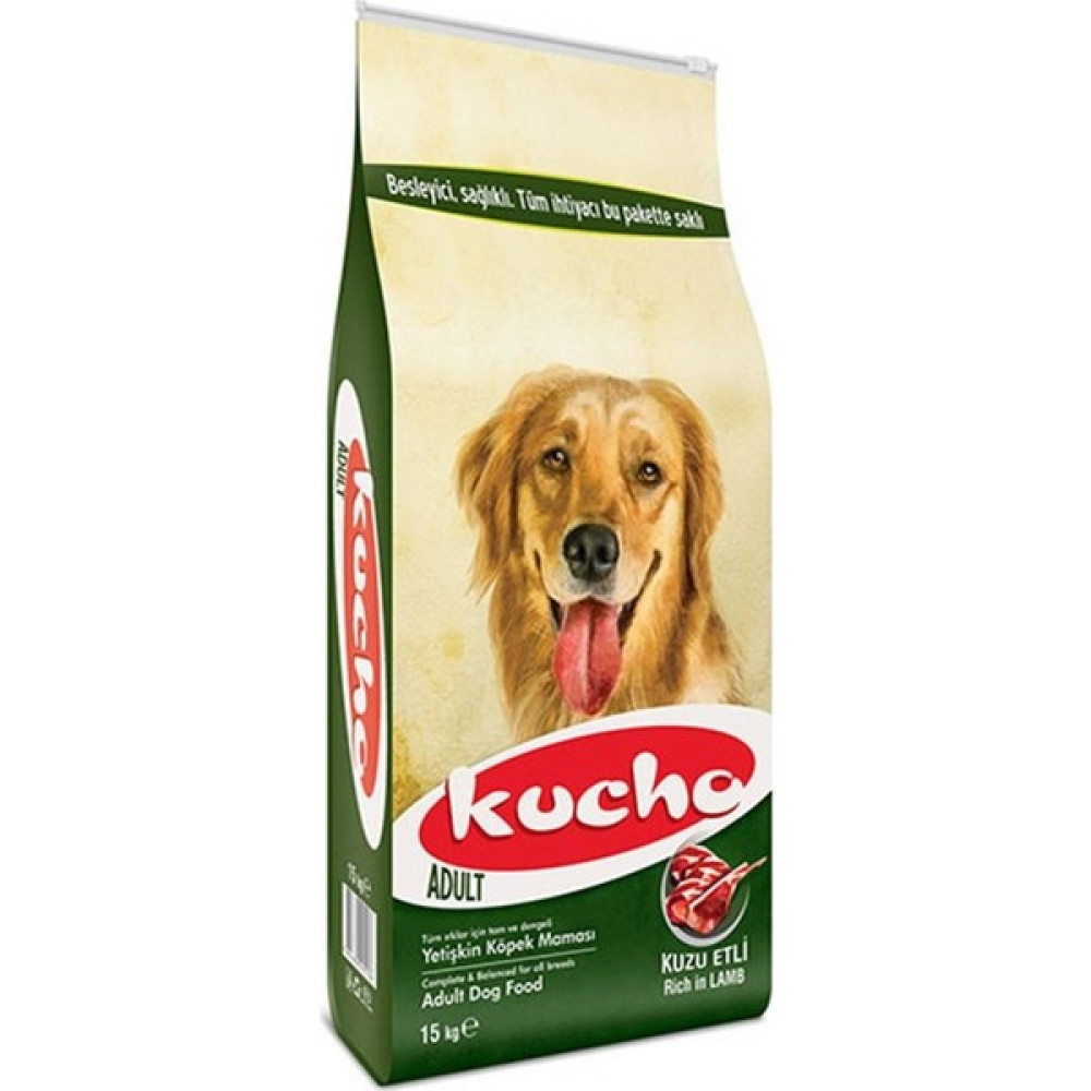 Kucho Adult Dog Lamb 15 Kg - Kuzu Etli Yetişkin Köpek Maması Evcil Hayvan Ürünleri Fiyatı