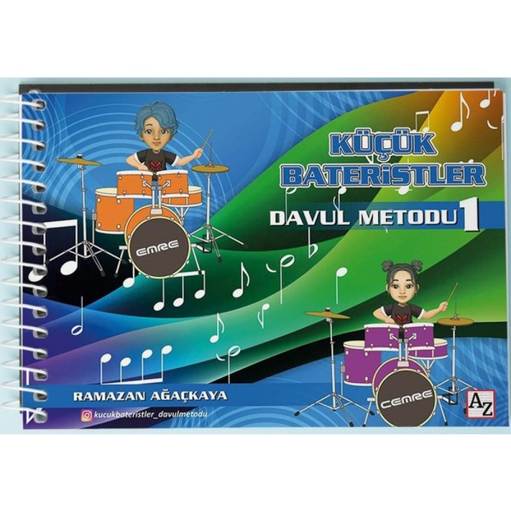 Küçük Bateristler Davul Metodu 1 - Ramazan Ağaçkaya Müzik Fiyatı