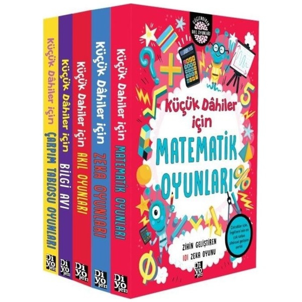 Küçük Dahiler Seti-5 Kitap Takım - Gareth Moore Okul Öncesi Eğitici & Öğretici Kitaplar Fiyatı