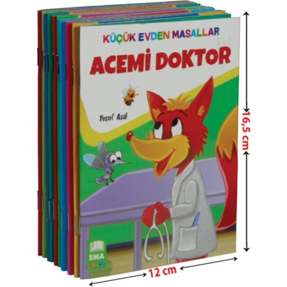 Küçük Evden Masallar Serisi (Çevirmeli 20 Kitap, 1. Ve 2. Sınıflar İçin)- Selin Işıkseli Çocuk Öykü Fiyatı