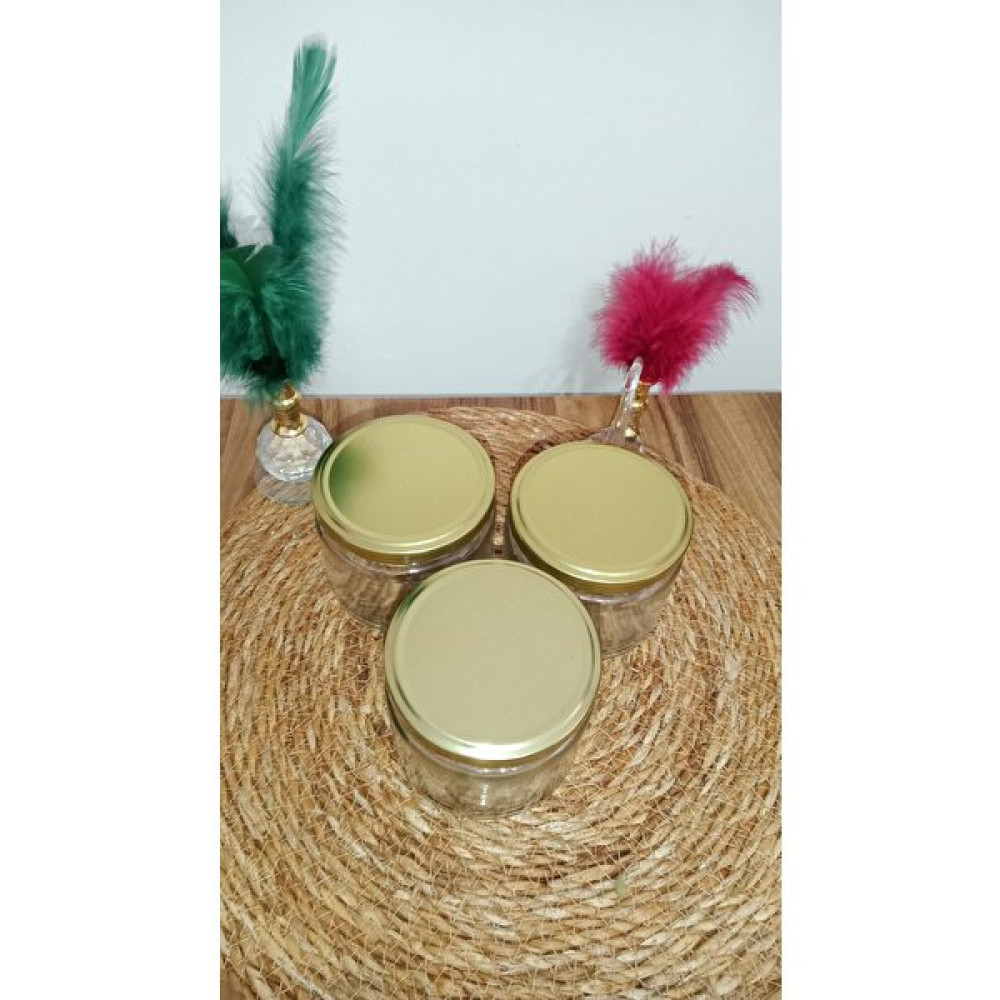 Küçük Işıklar 6'lı Magnolia Kavanozu Magnolya Puding Renkli Kapaklı Tatlı Cup Kase Seti 330 cc - Şeffaf - 330 ml - 6 Saklama Kapları Fiyatı
