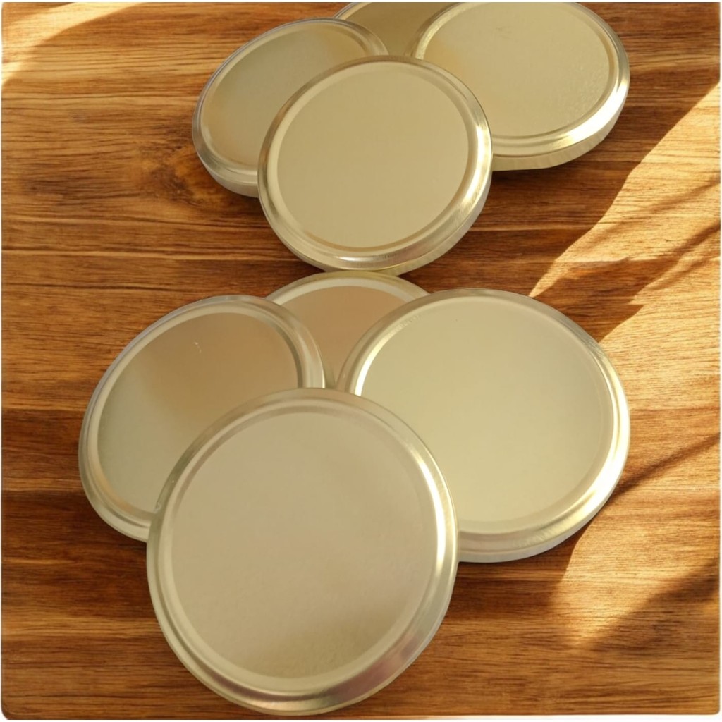 Küçük Işıklar Cam Kavanoz Kapağı 300CC Magnolia Kavanoz Kapağı, Paşabahçe Kavanoz Kapağı 1000CC - Gold - 50 Adet - 300 ml Diğer Fiyatı