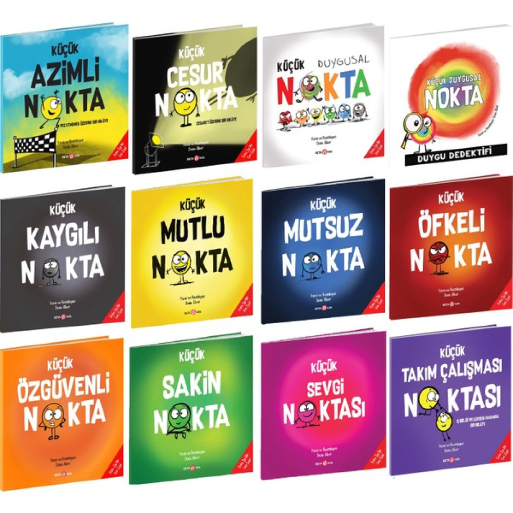 Küçük Nokta Serisi 12 Kitap Okul Öncesi Eğitici & Öğretici Kitaplar Fiyatı