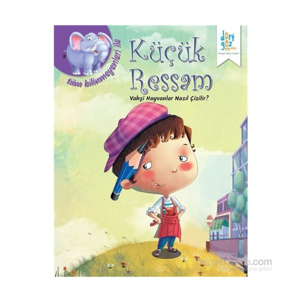 Küçük Ressam ”Vahşi Hayvanlar”-Quixot Pub Okul Öncesi Eğitici & Öğretici Kitaplar Fiyatı