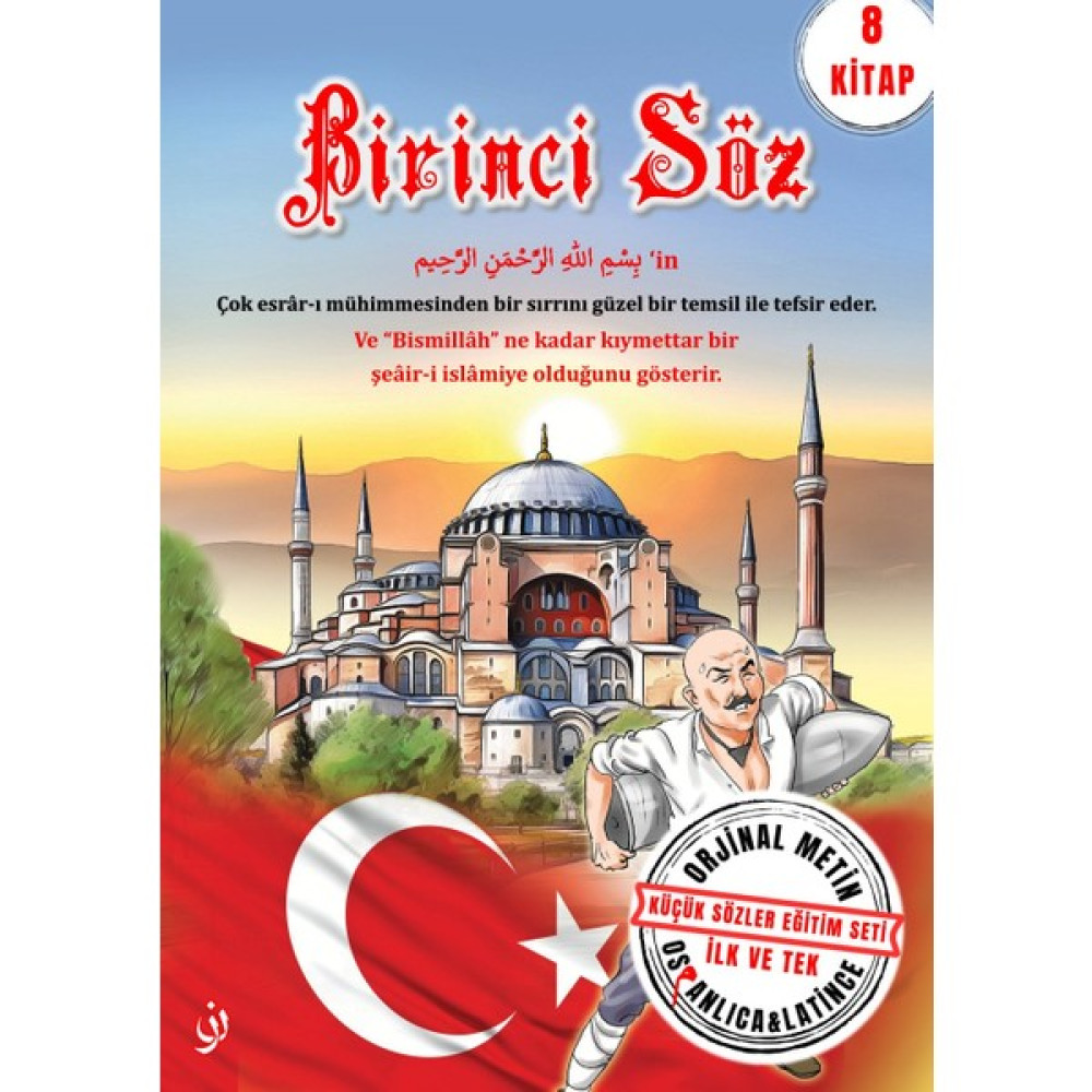 Küçük Sözler Eğitim Seti (Latince & Osmanlıca) 8 Kitap - Bediüzzaman Said Nursi Çocuk Öykü Fiyatı