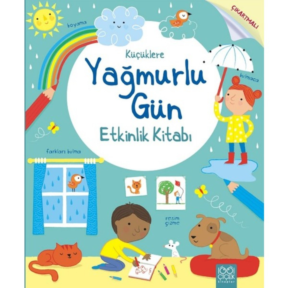 Küçüklere Yağmurlu Etkinlik Kitabı - Rebecca Gilpin Çocuk Öykü Fiyatı
