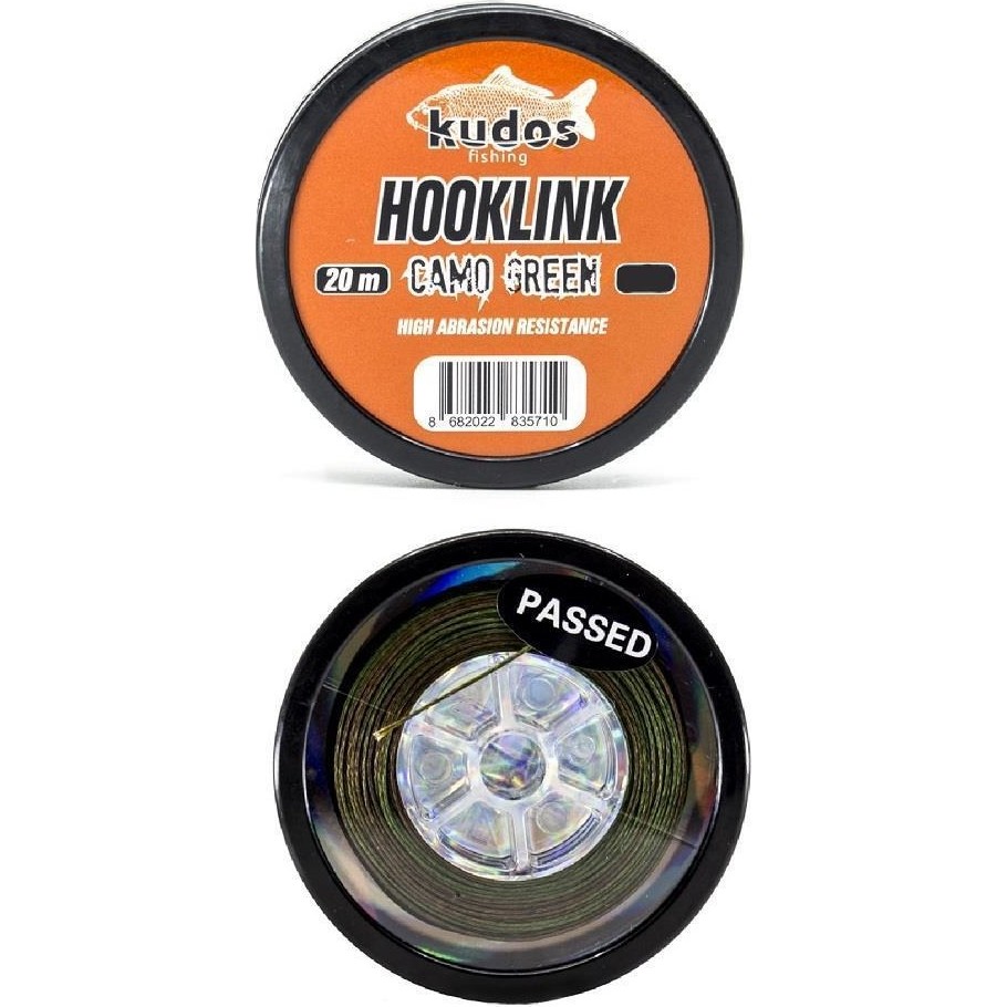 Kudos Hooklink Camo Green 20M 25LB SSD / Solid State Drive Fiyatı