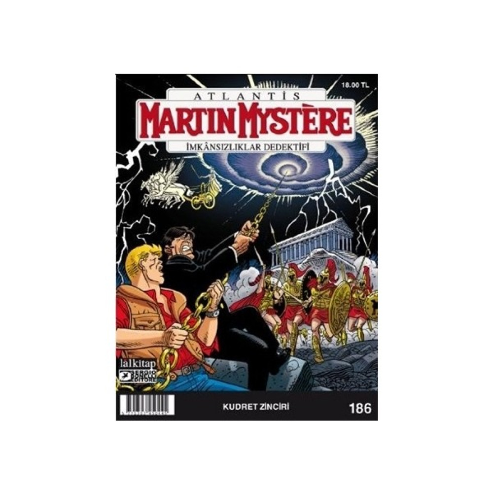 Kudret Zinciri - Martin Mystere İmkansızlıklar Dedektifi Sayı 186 Çizgi Roman Fiyatı