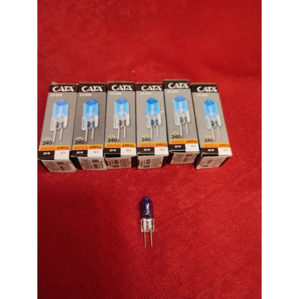 Kuğulu Avize G 4 halojen Kapsul Ampul 12 Volt , 20 W beyaz Işık Gibi.(Paket 6.adet) - 10 - 20 W Elektrik ve Aydınlatma Fiyatı