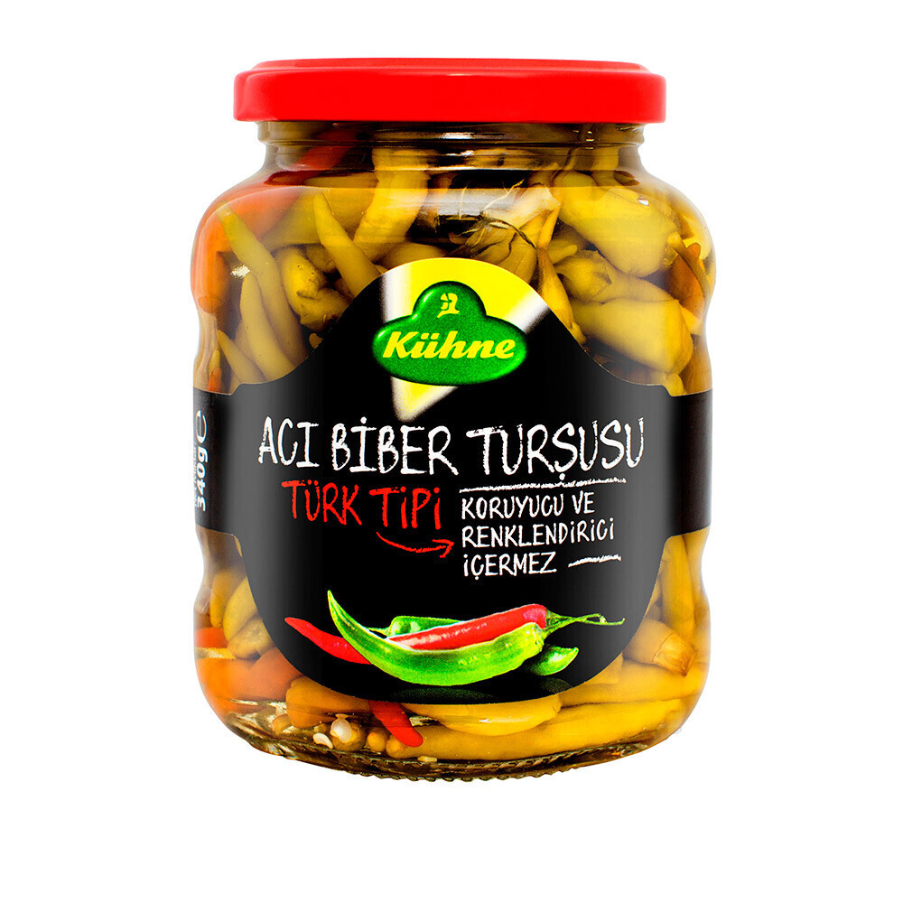 Kühne Acı Biber Turşusu 325 Gr Konserve Fiyatı