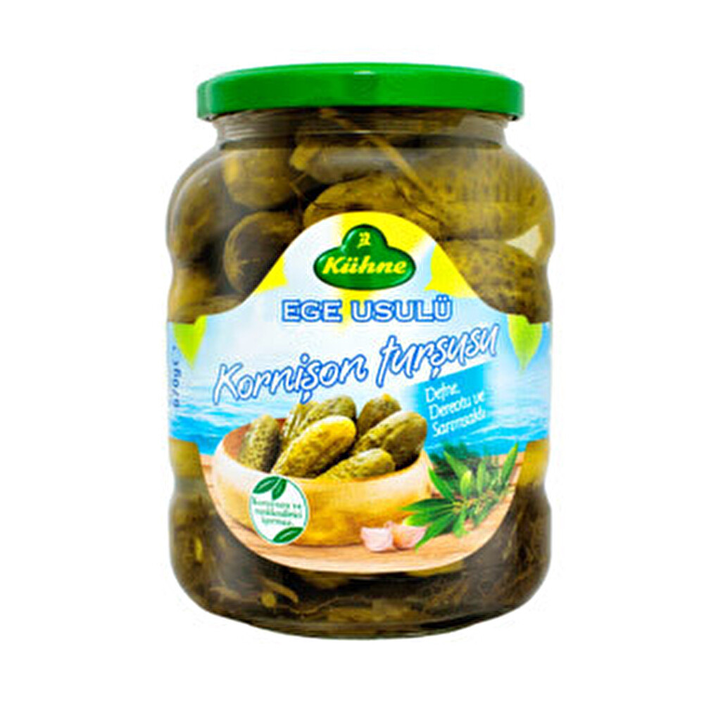 Kühne Ege Usulü Kornişon Turşu 670 G Konserve Fiyatı