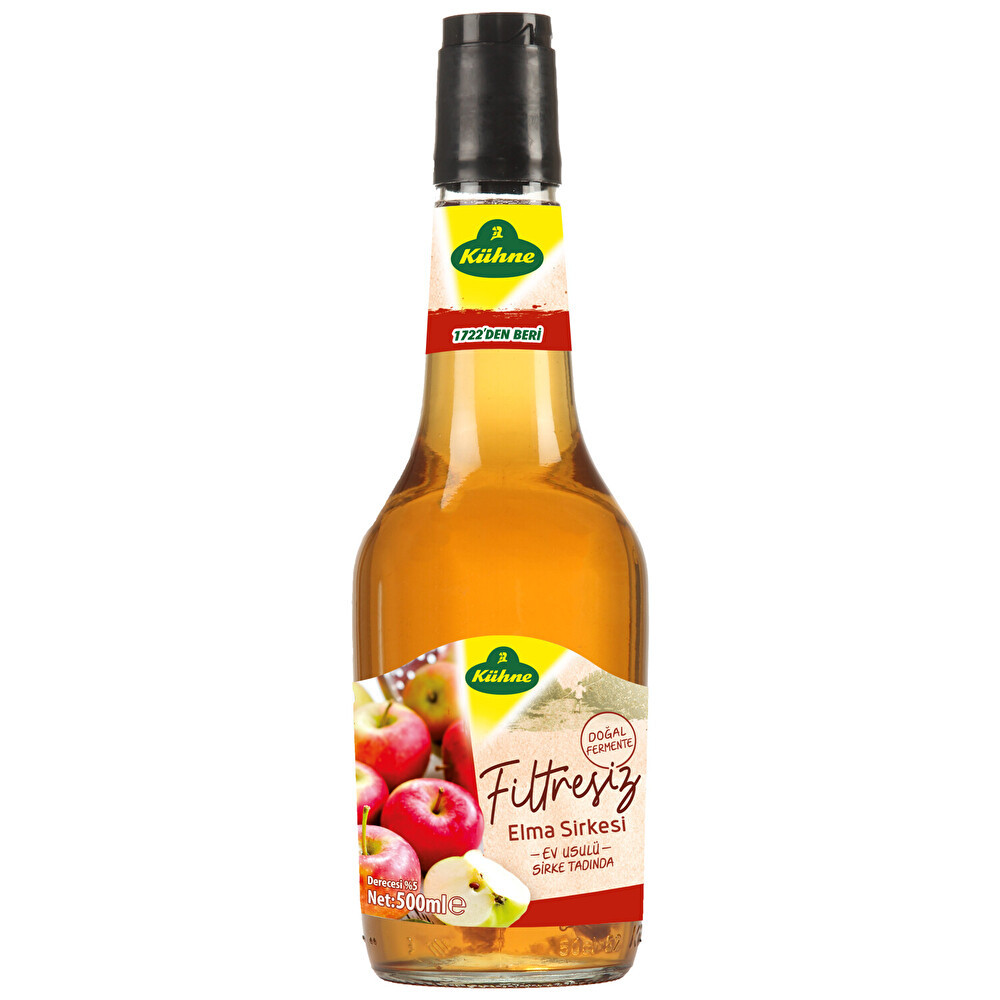 Kühne Filtresiz Elma Sirkesi 500 ml Sos Fiyatı