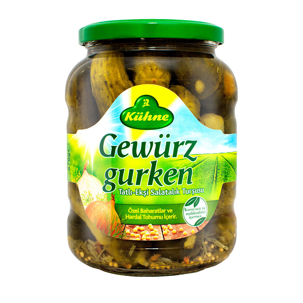 Kühne Gewurzgurken Salatalık Turşusu 670 G Konserve Fiyatı