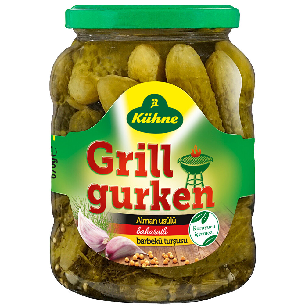 Kühne Grill Gurken 670 G Konserve Fiyatı