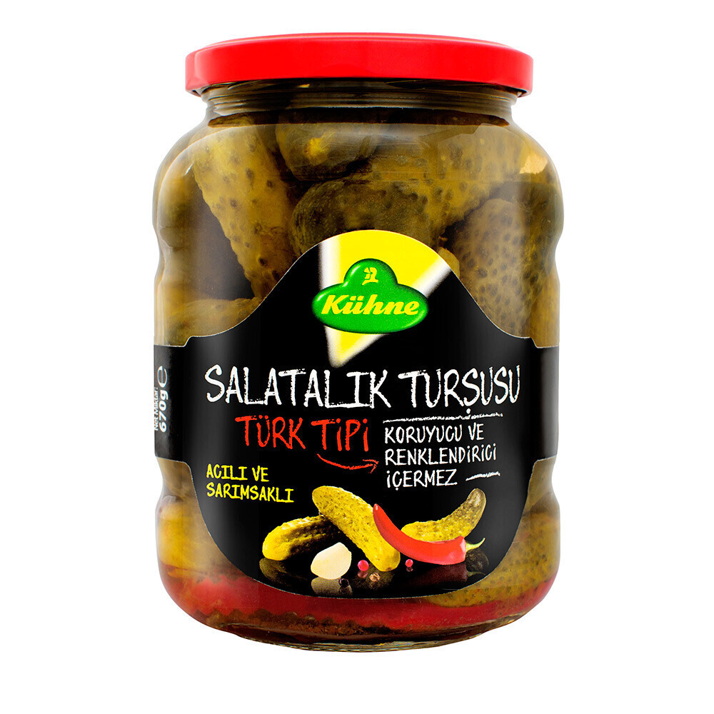 Kühne Türk Tipi Salatalık Turşusu 670 G Konserve Fiyatı