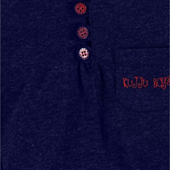 Kujju Lacivert 6-18 Ay Erkek Bebek Penye Sweatshirt