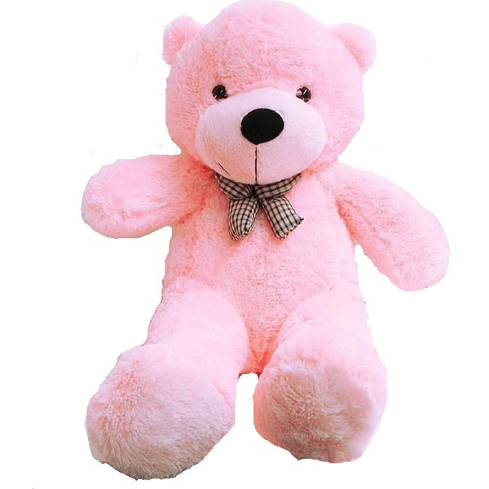 Kuki's Spielzeug 110 cm Sevimli Peluş Ayı -Pembe - Pembe Peluş Oyuncaklar Fiyatı